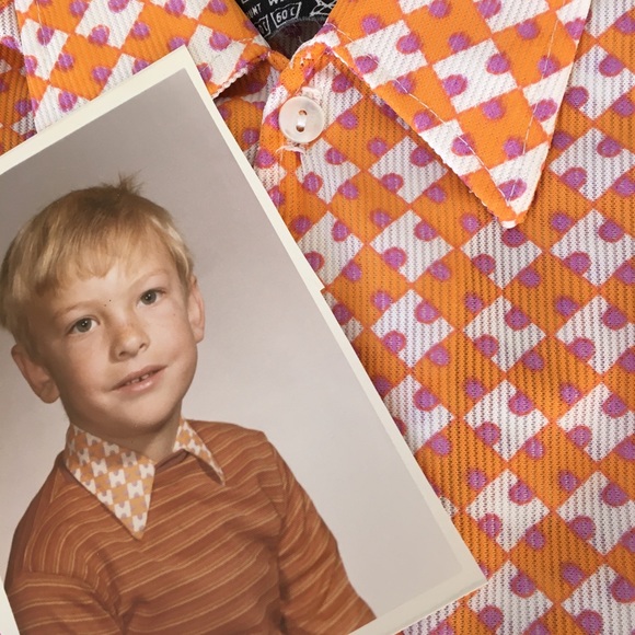 Vintage Other - 🌟🌟HOST PICK Vintage 1970 boys short sleeve shirt